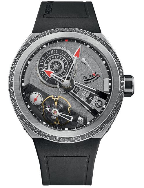 Review Greubel Forsey Balancier S Titanium watch price
